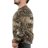 Muška Camo Tee hunting Performance Shirt sa dugim rukavima od Realtree, veličine s-3XL