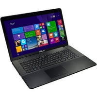 Asus 17.3 Laptop sa ekranom osetljivim na dodir, Intel Pentium N3540, 8GB RAM-a, 1TB HD, DVD Writer, Windows