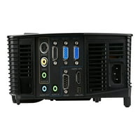Acer P1383W - DLP projektor - P-VIP - portable - 3D - ANSI lumeni - WXGA-16: - crna