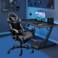 Dubbin Gaming stolica, ergonomska kancelarijska stolica okretna stolica sa visokim naslonom sa osloncem za
