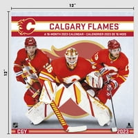 Trendovi Međunarodni NHL Calgary zidni kalendar plamena