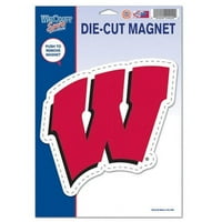 Wisconsin Logo 6 9 Magnet