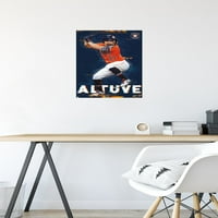 Houston Astros - Jose Altuve Zidni Poster, 14.725 22.375