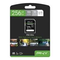 256GB Pro Elite Class U V SDXC Flash memorijska kartica - 100MB S, 4K UHD, Full HD, UHS-I, SD SD