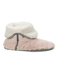 Dearfoams ženske papuče za čizme Fau Fur Foldown