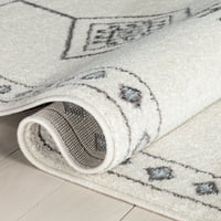 Dobro tkani sidnejski geometrijski Medaljonski tepih, 5' 3', izdržljiv, jednostavan za čišćenje, mekan, plišana