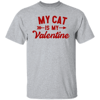 Grafička Amerika dan zaljubljenih psi i mačke praznik životinja ljubav muška kolekcija grafičkih majica