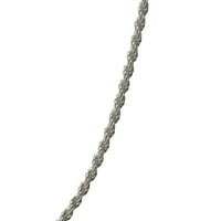 Brilliance Fine nakit srebra lanac lanac ogrlica, bijela boja