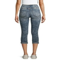 No Boundaries Juniors Corset Capri