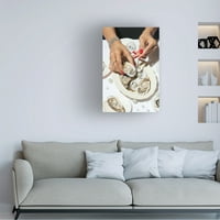 Studio III 'Oyster A Pearls br. 01' Canvas Art