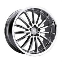 Mandus aluminijumski rim Millenium 18x8.5IN Chrome finiš, 1885Mam435112C66