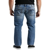 Silver Jeans Co. Muške traperice Allan Slim Fit ravne noge, veličine struka 30-42