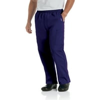 Landau Essentials opušteni fit 7-džep elastični teretni pantalone za muškarce 8555