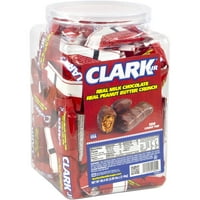 Clark JR mlijeko čokoladni kikiriki puter Crunch Carnch barovi, broj, 49. oz