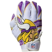 Franklin Sports NFL Minnesota Vikings rukavice za prijem omladinskog fudbala