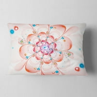 Designart 12 20 Pink Poliester Throw Jastuk