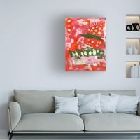 Katie Jeanne Wood 'Abstract 41' Canvas Art