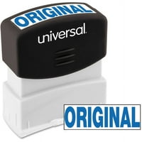 Univerzalni pečat poruke, ORIGINAL, prethodno mastilo u jednoj boji, plava, 2 pakovanja