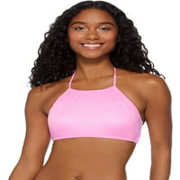 No Bounties Juniors Novelty Seashell High Neck Swim Top