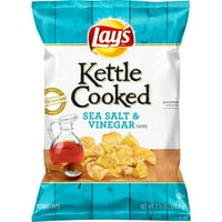 Lay's Kettle čips od krompira sa ukusom morske soli i sirćeta, 2. Oz Bag