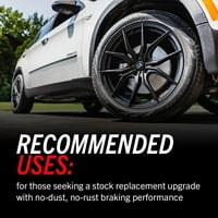 Zaustavi za zaustavljanje kočnice sa kočnicom i pad Kit CRK odgovara Nissan Pathfinder