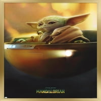Star Wars: Mandalorijska sezona - Grogu u Pod zidnom posteru, 22.375 34 Uramljeno