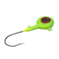 Fle-Fly Big Eye Jig Head, oz, Chartreuse