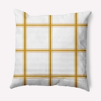 Jednostavno Daisy 16 16 Geometrijski Dekorativni Jastuk Za Bacanje, Jesensko Zlato