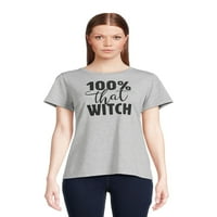 Ženska slatka grafička majica za Noć vještica, kratka majica s rukavom od načina za proslavu, veličine S-3XL