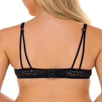 No Bounties Juniors ' All Over Lace Unlined Bra