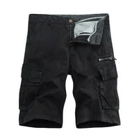 Muški kratke hlače Ležerne prilike za trčanje HOGGING Ljeto Retro Sports Kratki pant crni xxxl