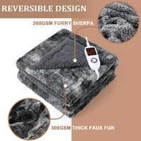 Grijani pokrivač električno bacanje - FAU Sherpa Blake za brzo grijanje Bacanje s razinama grijanja i 1-