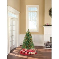 Vrijeme Odmora Unaprijed Osvijetljeno 3 ' Winston Pine Vještačko Božićno Drvo, Multi Lights