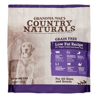 Baka Mae's Country Naturals recept za suhu hranu za pse bez žitarica, Lb