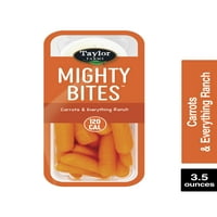 Taylor Farms® Mighty Bites Carrots & Everything Ranch 3.5 oz