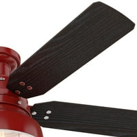 59312-Hunter Fans-Mill Valley niski profil stropni ventilator sa LED svjetlosnim kompletom i povucite lanac-bar