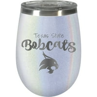 Texas State Bobcats 12oz. Opal Tumbler Wine