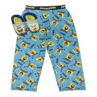 Spongebob Boys Loungepant & Set Papuča, Veličine 4-12