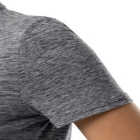Atletska djeluje ženska aktivna polo majica s kratkim rukavima