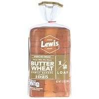 Lewis Bake Shop puter pšenica pola hljeba hljeb, vekna, oz