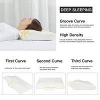 Oblikovana Memory Foam jastuk podrška za vrat jastuk za spavanje za side Sleepers Queen