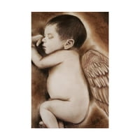 Zaštitni znak likovne umjetnosti' anđeo mojih suza ' platnena umjetnost od Sheene Pike umjetnost i ilustracija