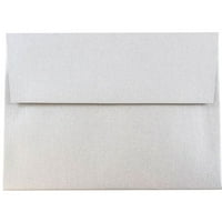 Papir i koverta a koverte, 1 2, srebrna metalik, po pakovanju