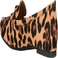 Ženska kolekcija Journee Marci Loafer Leopard Fau Suede M