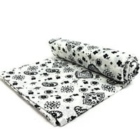 Tekstilni zanatski projekti poly COTTON PRINT BANDANA, bijela, dostupna u više boja