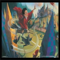 WORLDING WORLD: Harry Potter - Ilustran Quidditch zidni poster, 22.375 34