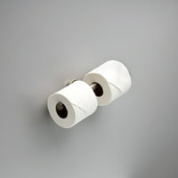 Franklin Brass VOI53-PC Voisin moderni držač toaletnog papira s dvostrukom rukom, polirani hrom