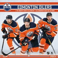 Trendovi Međunarodni NHL Edmonton Oilers zidni kalendar i magnetni okvir