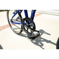 Allen Sports Urbani 1-Stepeni Aluminijumski Sklopivi Bicikl, Plavi