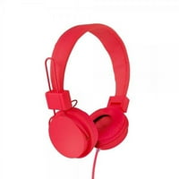 Vivitar Viv-1052-crvene sklopive slušalice DJ miksera, crvene